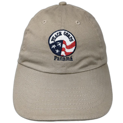 Norwood Peace Corps Panama Friends Hat Beige Baseball Cap One Size Strapback