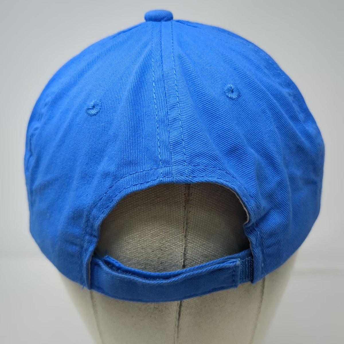 Walmart Spark Logo Yellow Embroidered Blue One Size Strapback Baseball Cap Hat