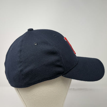 Boston Red Sox MLB New Era Baseball Cap Blue L Hat Curved Brim Stretch 39THIRTY