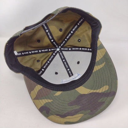 Charger Blue Golf Scramble Snapback Hat Camouflage 58cm Adjustable Pins & Aces
