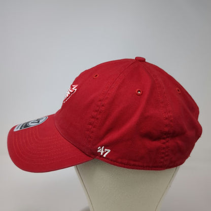 Detroit Red Wings NHL '47 Hat One Size Norris Division Slideback Clean Up Cotton