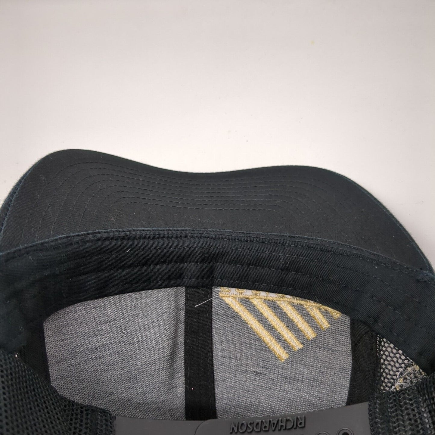 Creighton Contracting LLC Snapback Trucker Hat Black OSFA Mesh Back Richardson