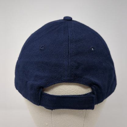 Hawaii Strapback Hat Blue One Size Adjustable Embroidered 6 Panel Surfware