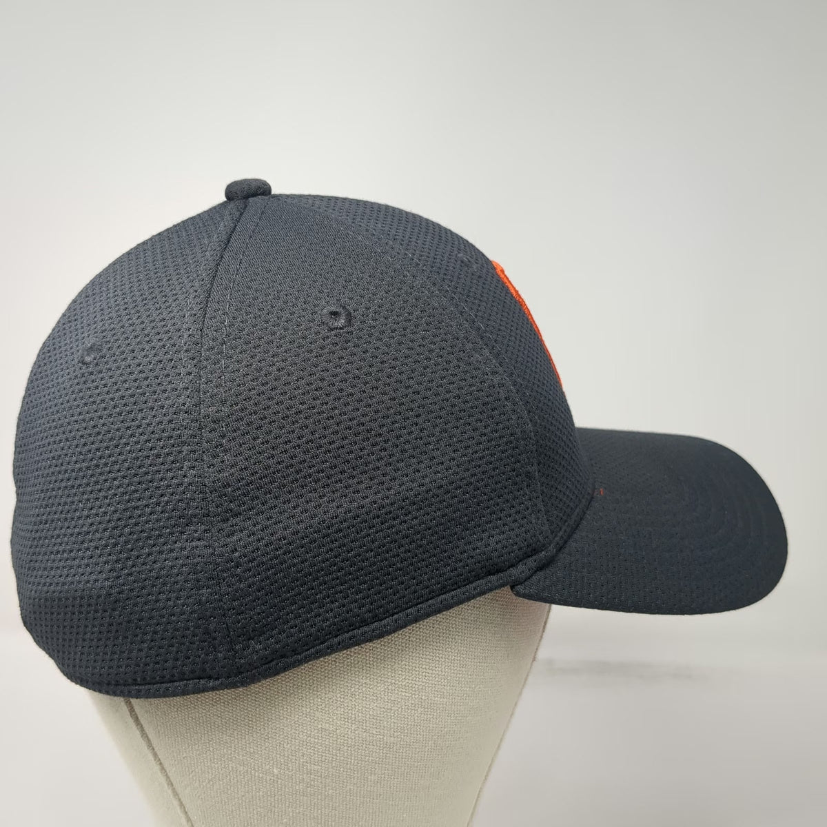 New Era MLB San Francisco Giants Baseball Cap Gray Orange M 39THIRTY Stretch