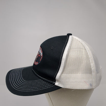 Overland Armament Snapback Trucker Hat Black OS Adjustable Mesh Port Authority