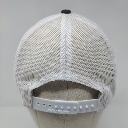 LEAAD Farms Snapback Mesh Back Trucker Hat Black OSFA Embroidered