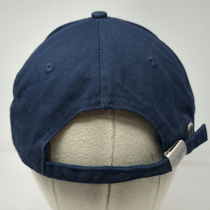 Embraer Baseball Cap Blue One Size Slideback Hat Embroidered Logo Aviation