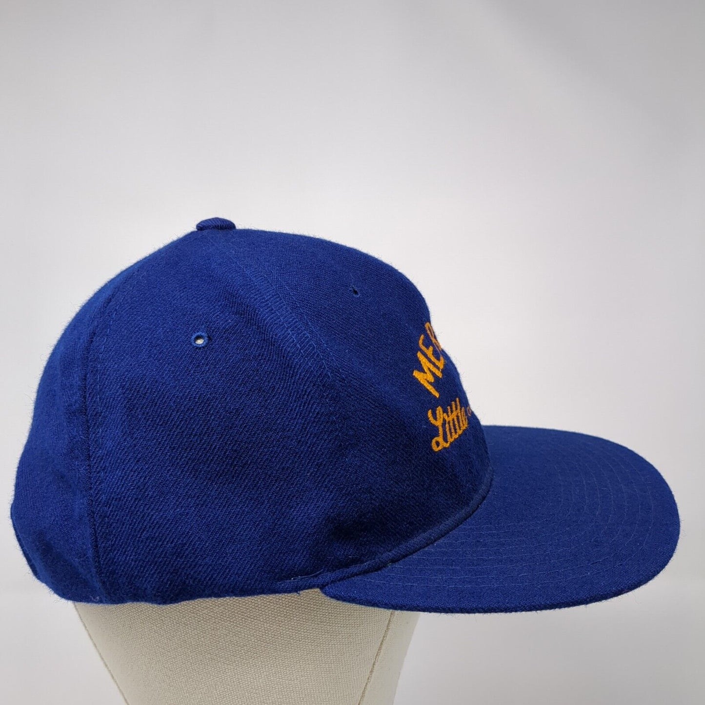 Meridian Little League Snapback Hat Blue M/L Adjustable Solid New Era