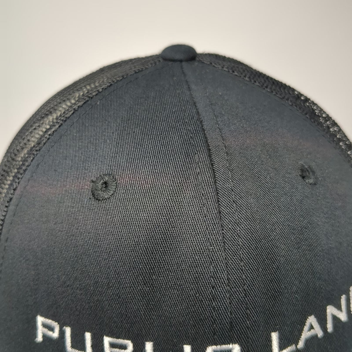 Richardson Trucker Hat Black One Size Public Land Owner Hunters Anglers Mesh