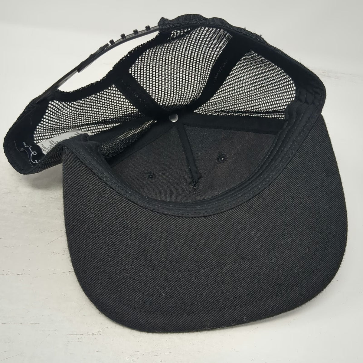 Art Class Trucker Hat Black One Size Tropical Palm Tree Sunset Mesh Snapback