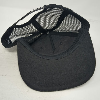 Art Class Trucker Hat Black One Size Tropical Palm Tree Sunset Mesh Snapback