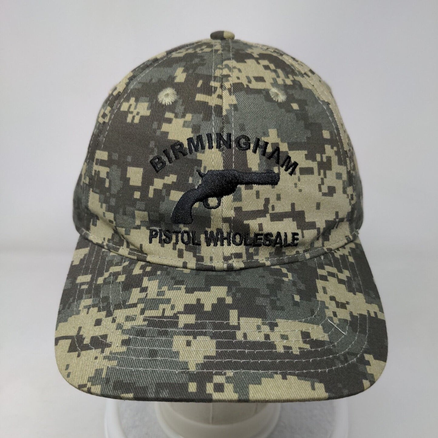 Birmingham Pistol Wholesale Strapback Hat Camouflage One Size 6 Panel