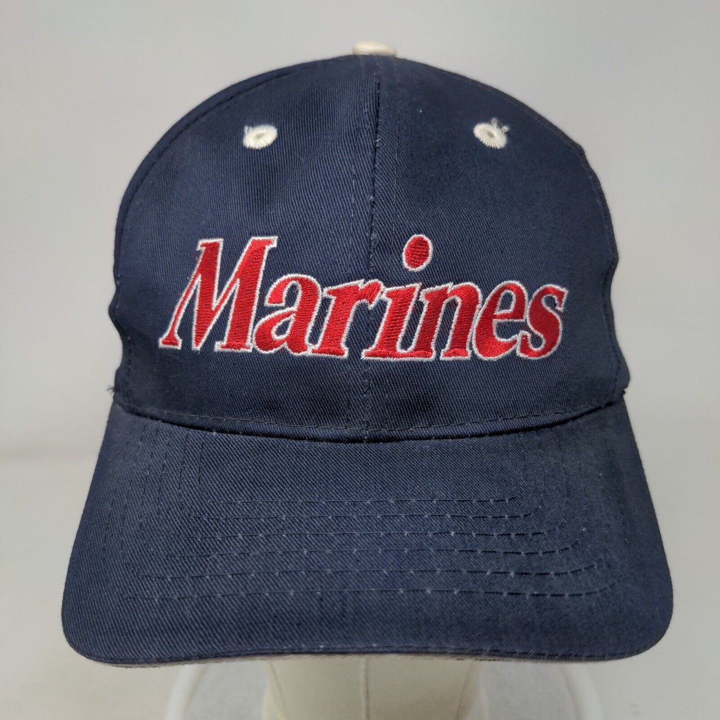 Marines The Few The Proud Slideback Hat Blue OSFA Embroidered Cobra Caps
