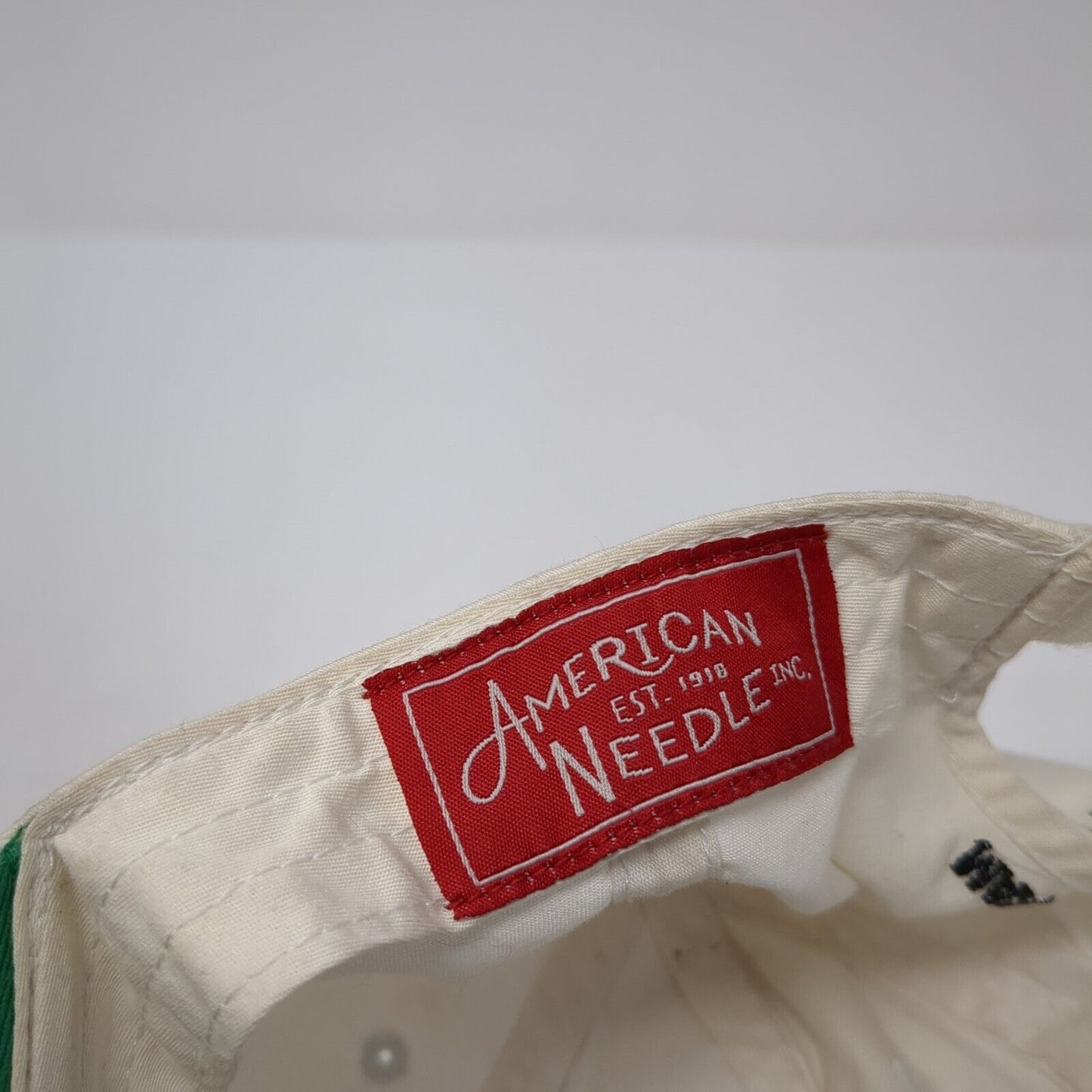 Mammoth Dunes Strapback Hat White One Size American Needle 6 Panel