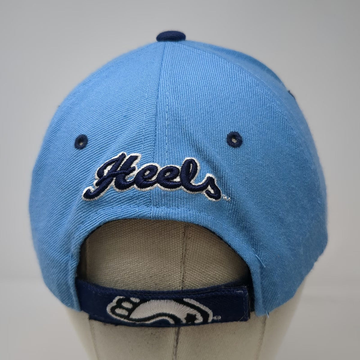 North Carolina Tar Heels NCAA Zephyr Blue Hat One Size Strapback Wool Blend OS