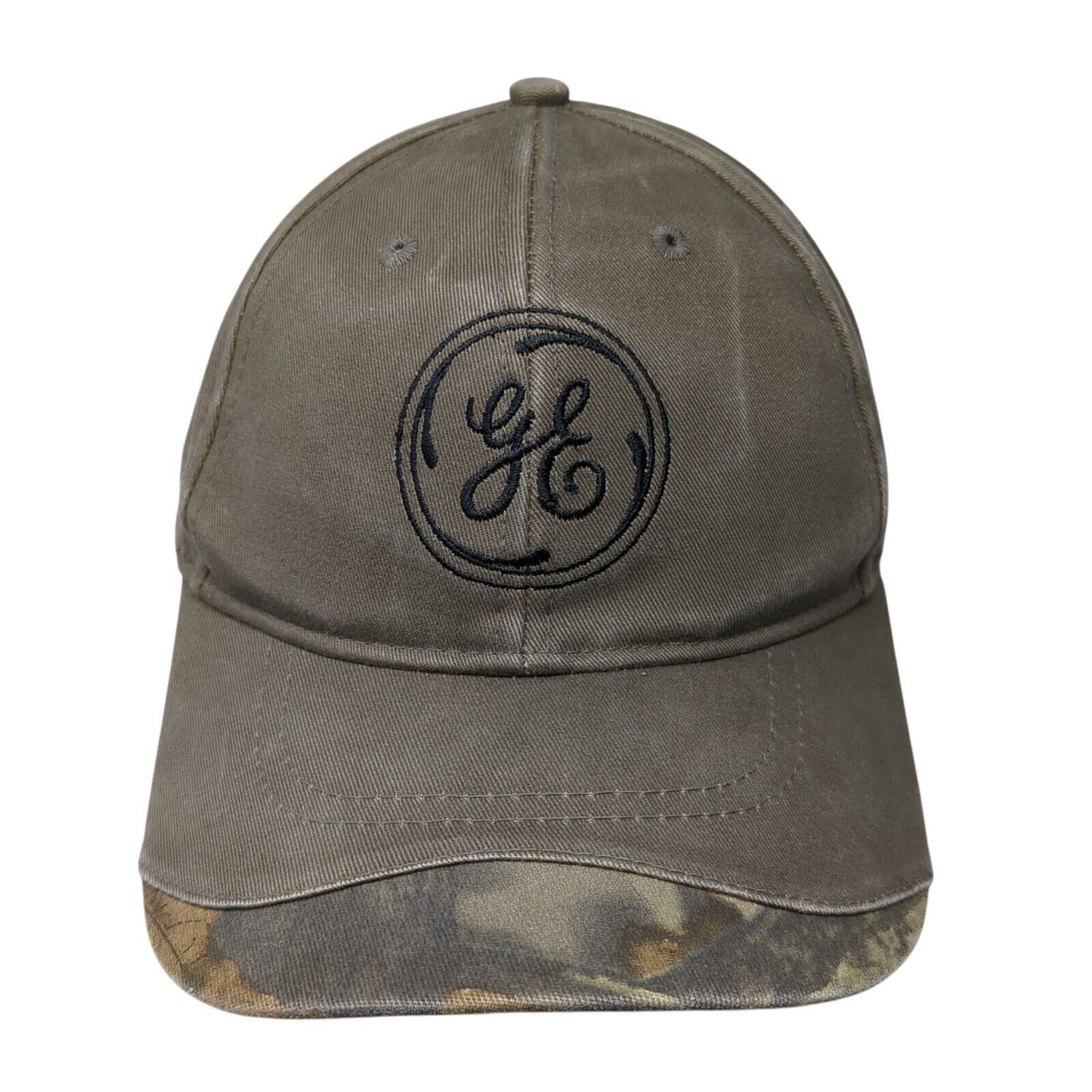 GE Process Control Valves Strapback Hat Brown One Size Cap America