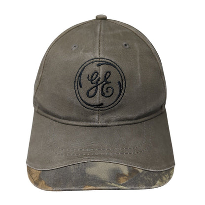 GE Process Control Valves Strapback Hat Brown One Size Cap America