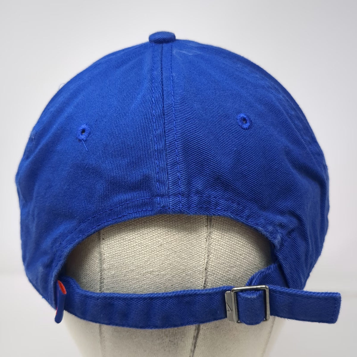 Nike Trucker Hat Blue One Size Heritage 86 Swoosh Adjustable Slideback Logo