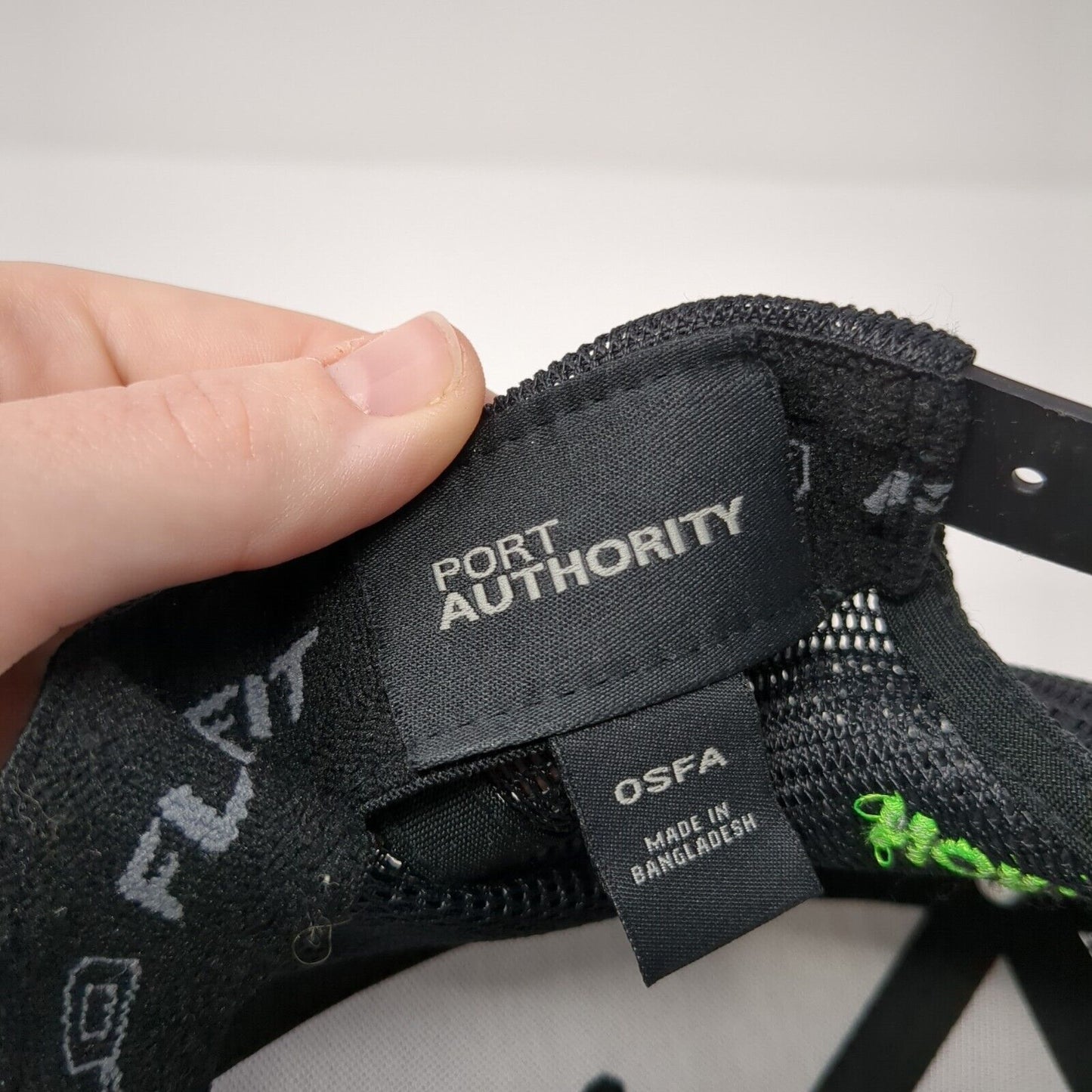 Northwest Safety Snapback Trucker Hat Black One Size Port Authority