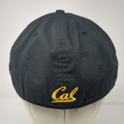 Nike NCAA California Golden Bears Hat Blue One Size Cap Dri-Fit Fitted Yellow