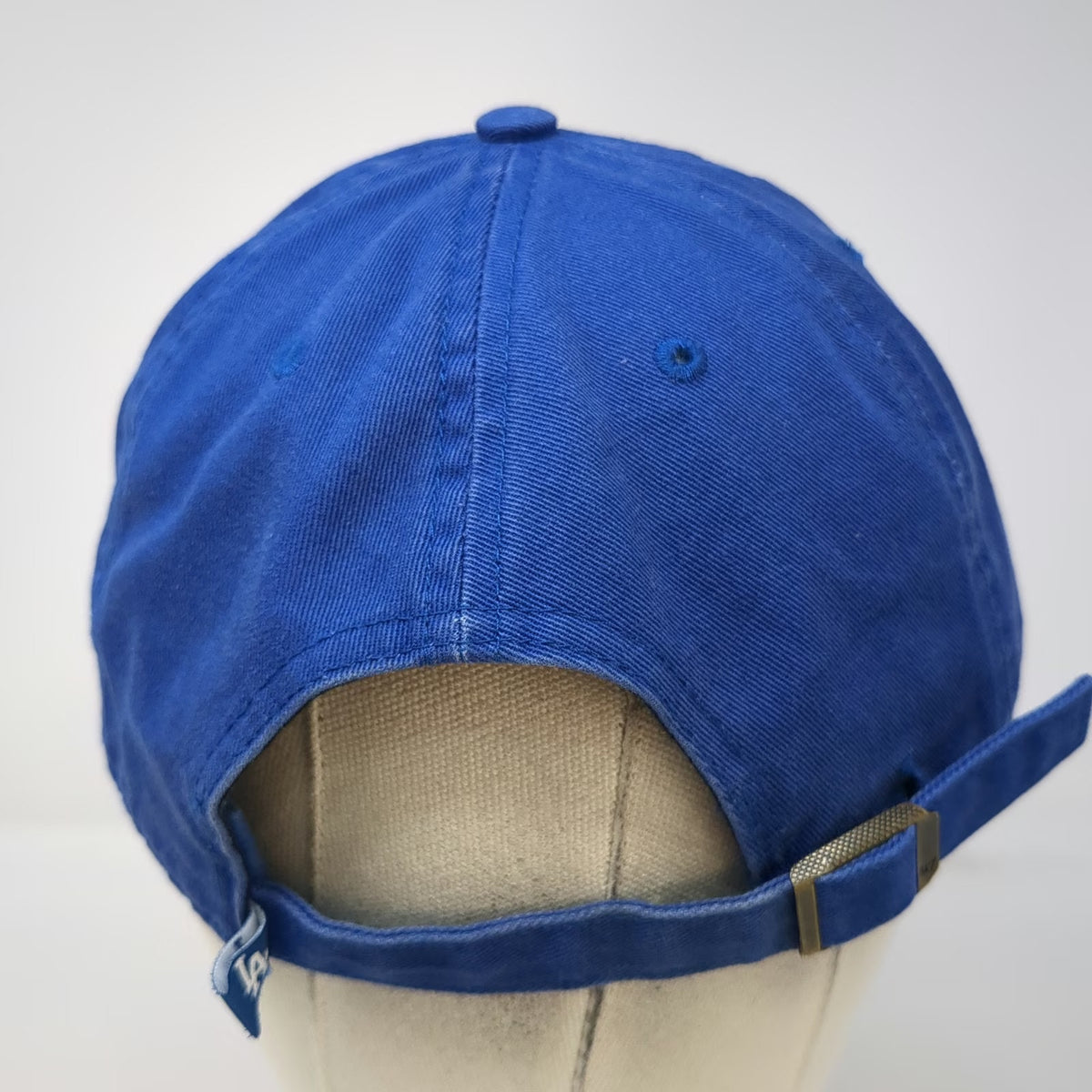 '47 Los Angeles Dodgers MLB Baseball Cap Blue One Size LA Logo Cotton Slideback