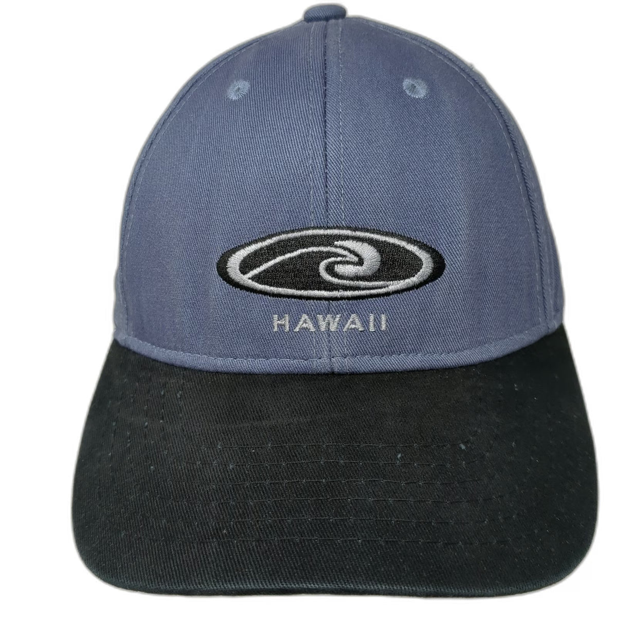 Hawaiian Headwear Baseball Cap Blue One Size Slideback ABC Surfwear Hawaii Hat