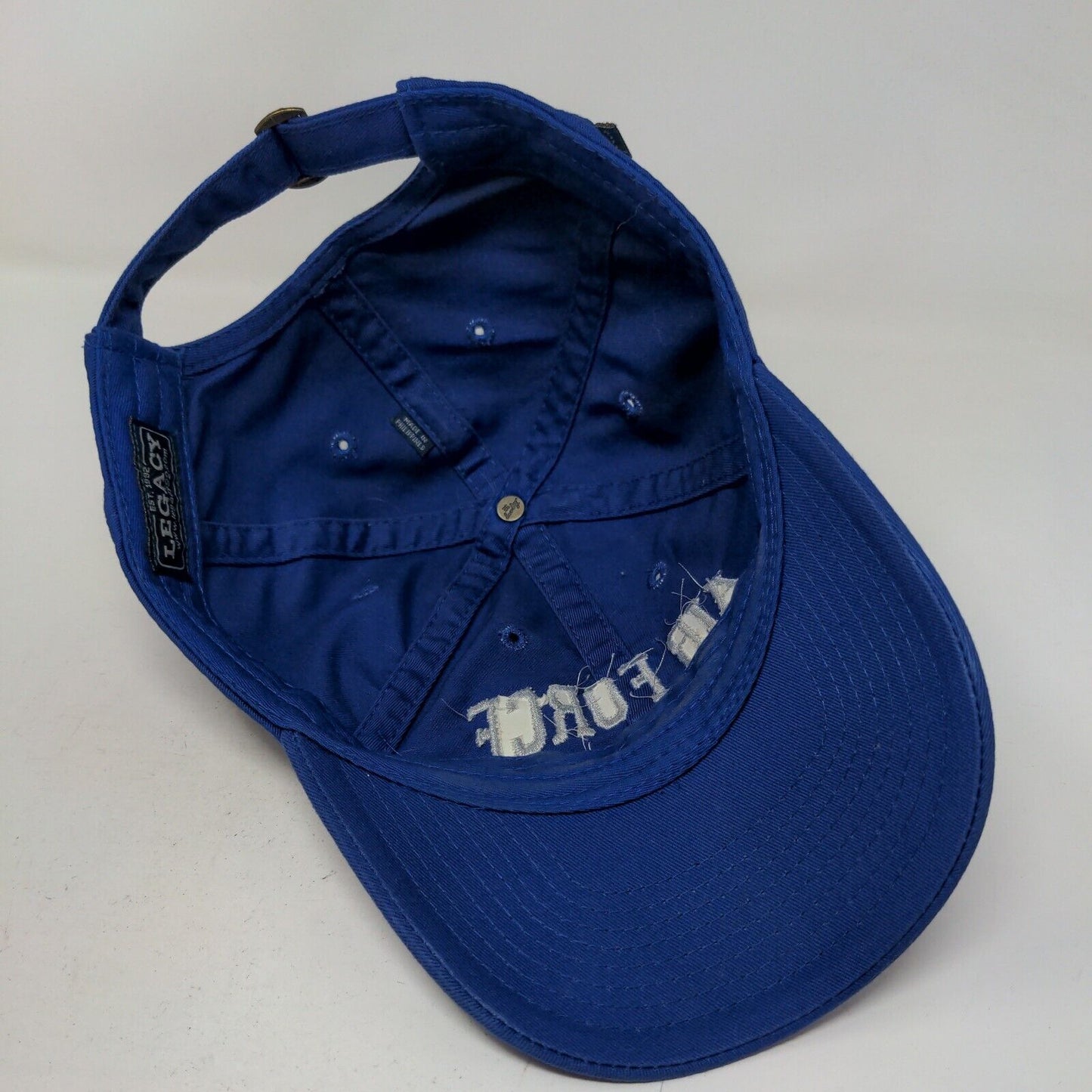 Legacy Women's Slideback Hat Blue Embroidered Air Force Mom Logo Adjustable