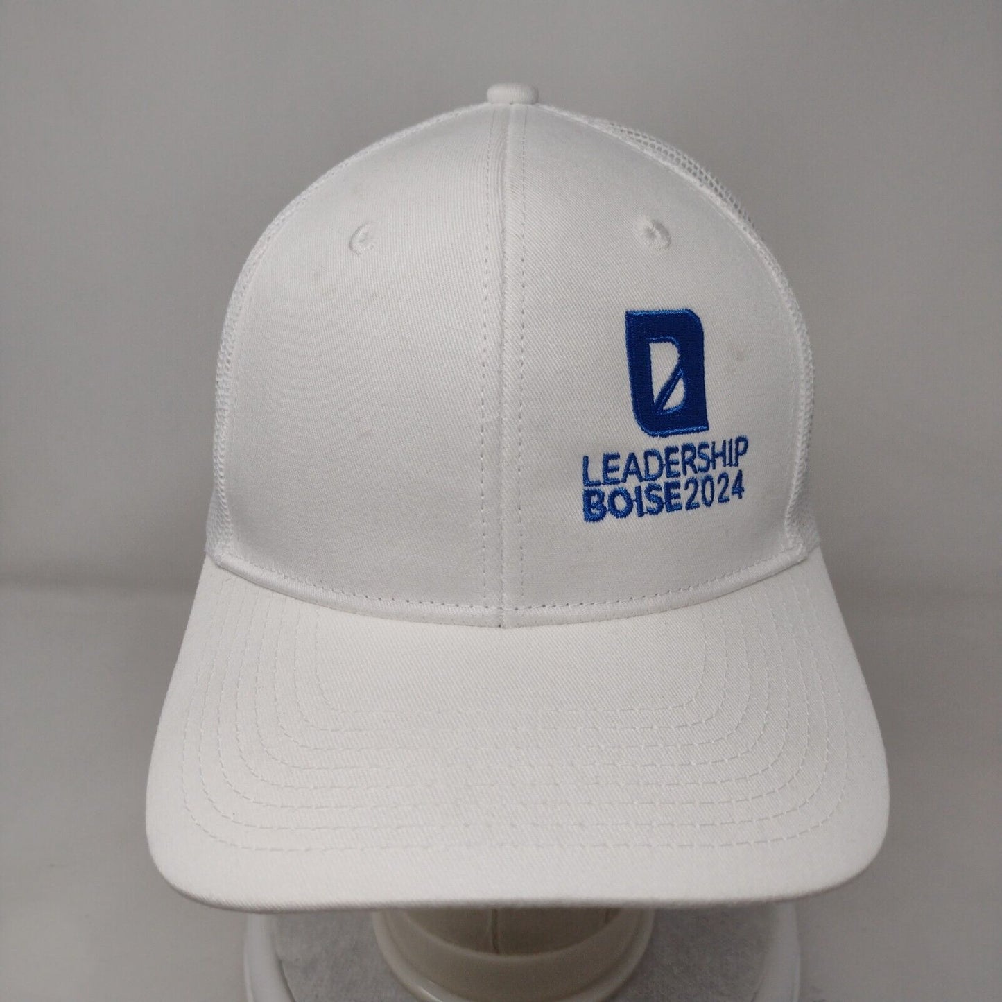 Leadership Boise 2024 Snapback Trucker Hat White OS Adjustable Port Authority