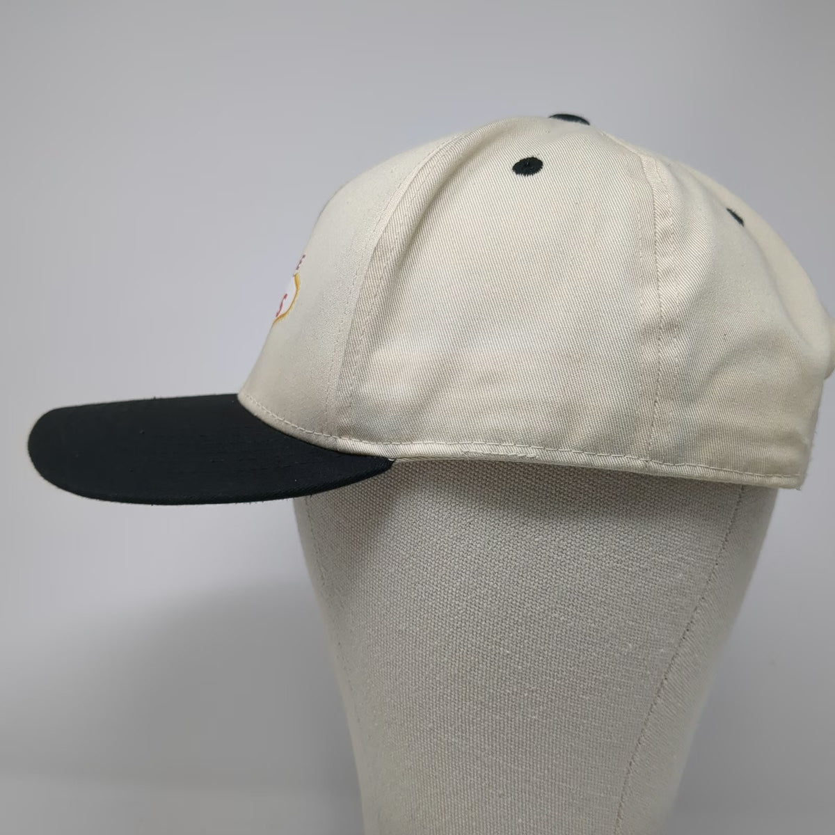 5 Panel Beige Black Hat One Size Las Vegas F1 Formula 1 Racing Snapback Sport