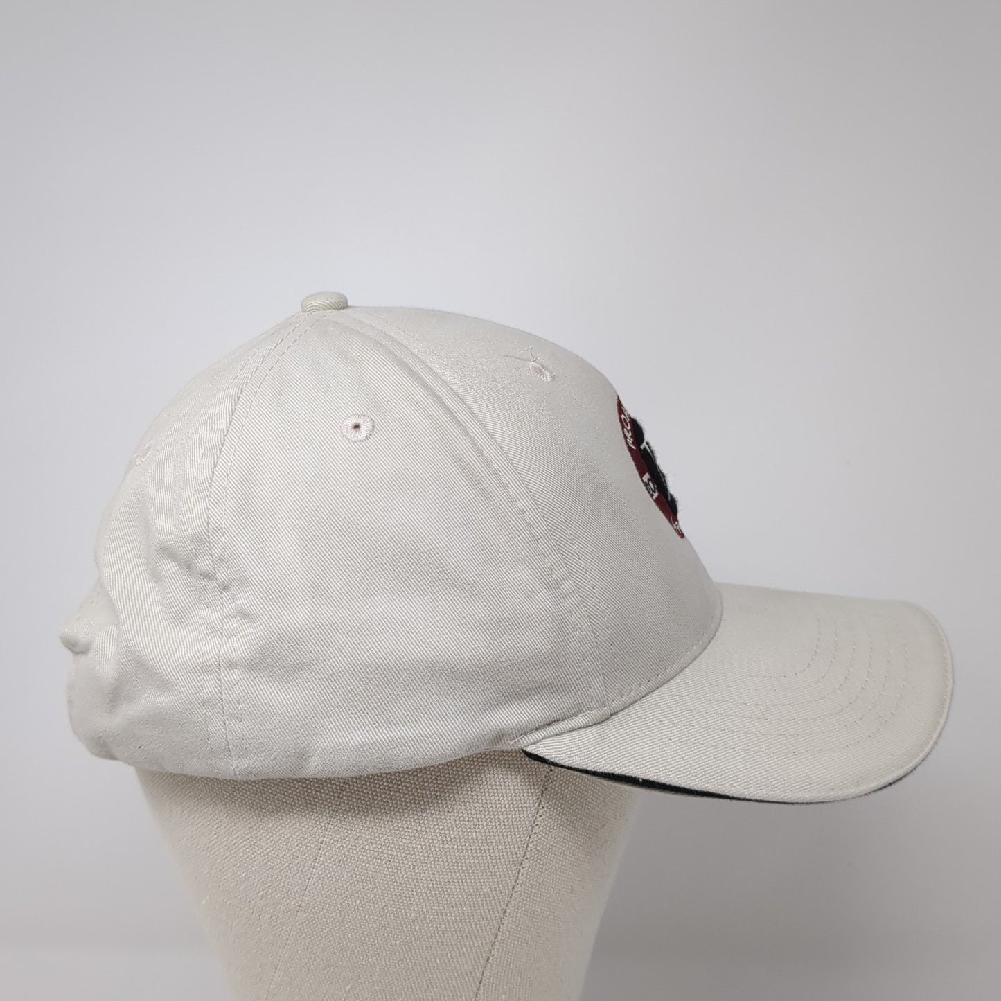 Broadmore Match Play Slideback Hat Beige One Size Adjustable 6 Panel