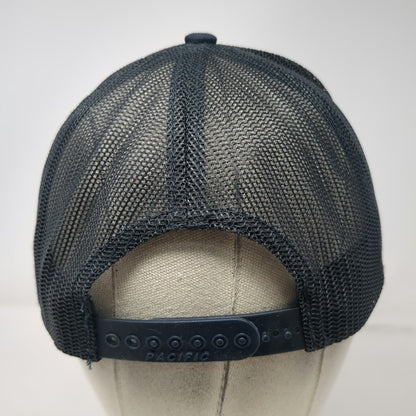Pacific Headwear Trucker Hat Blue One Size Merrick Mesh Back Snapback hat