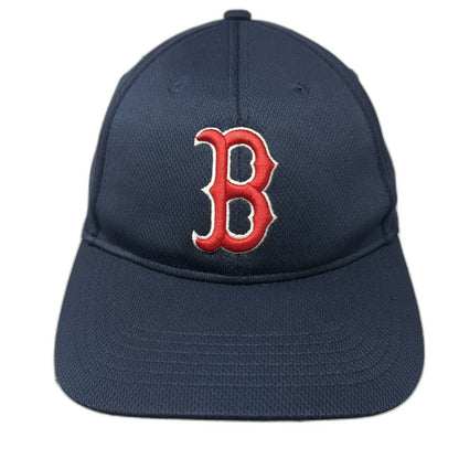 Boston Red Sox MLB OC Sports Baseball Cap Hat Blue One Size Mesh Logo Strapback