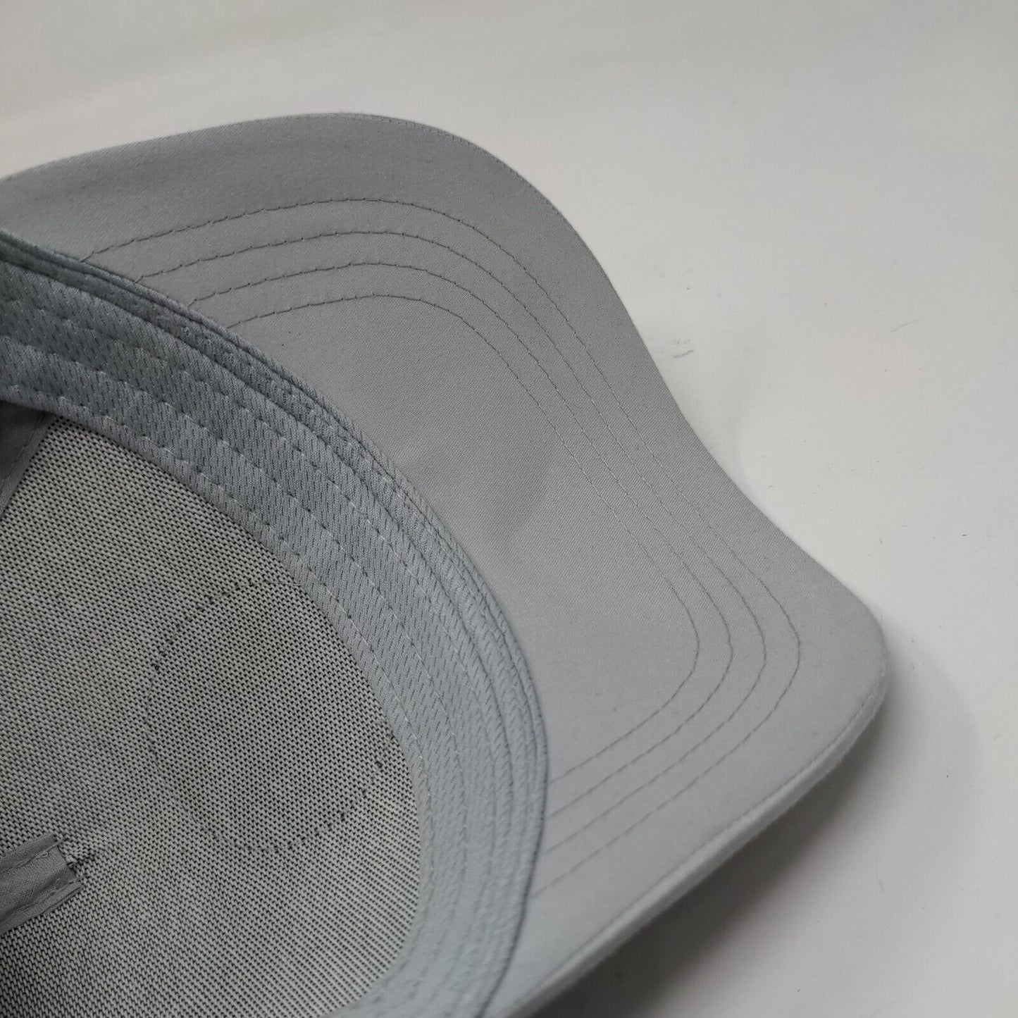PGA Jr. League Kids Strapback Golf Hat Gray Ages 5-12 Adjustable Breathable Mesh