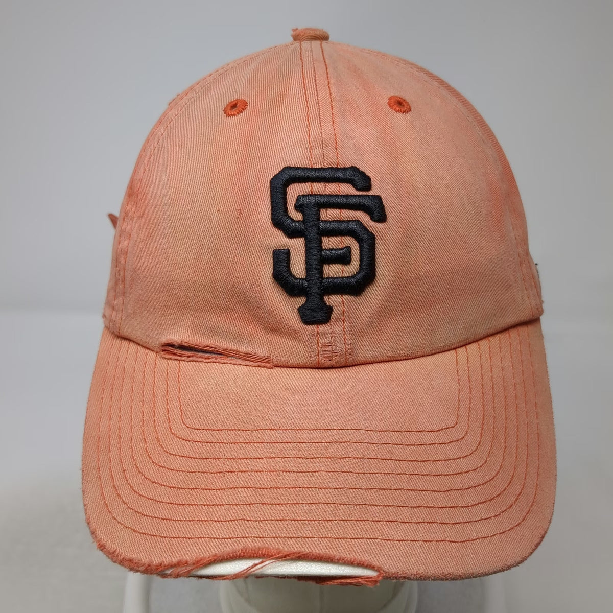 47 Brand San Francisco Giants MLB Baseball Cap Orange One Size Slideback SF Hat