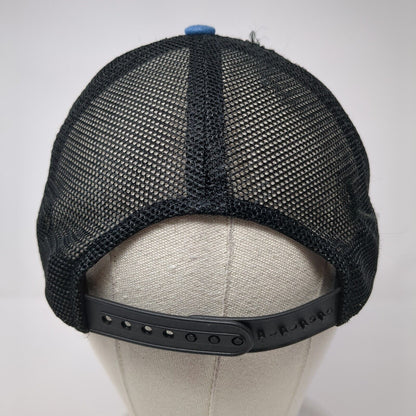 Idaho Snapback Trucker Hat Blue OS Adjustable Mesh Back Arcadian Outfitters