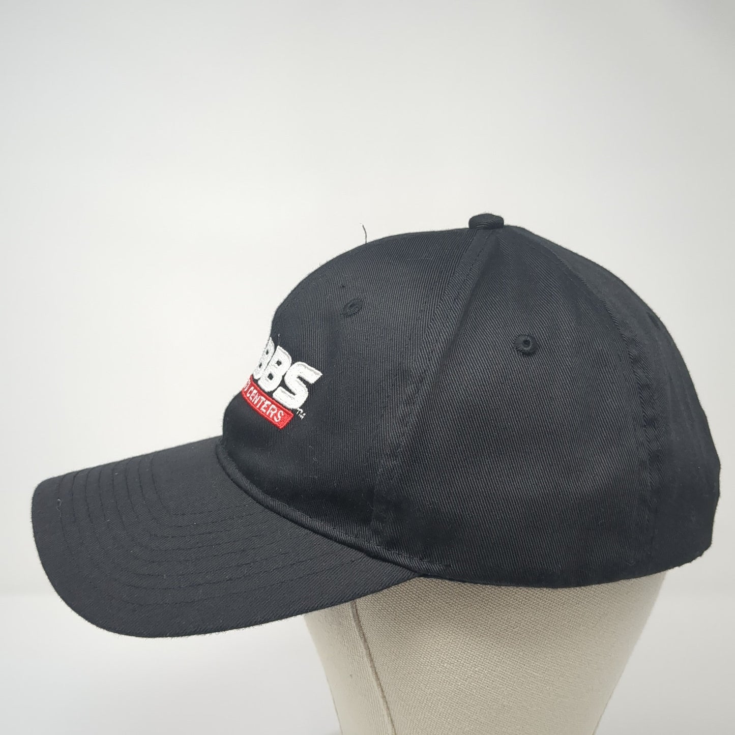 Dobbs Tire & Auto Centers Snapback Hat Black One Size Solid Adjustable