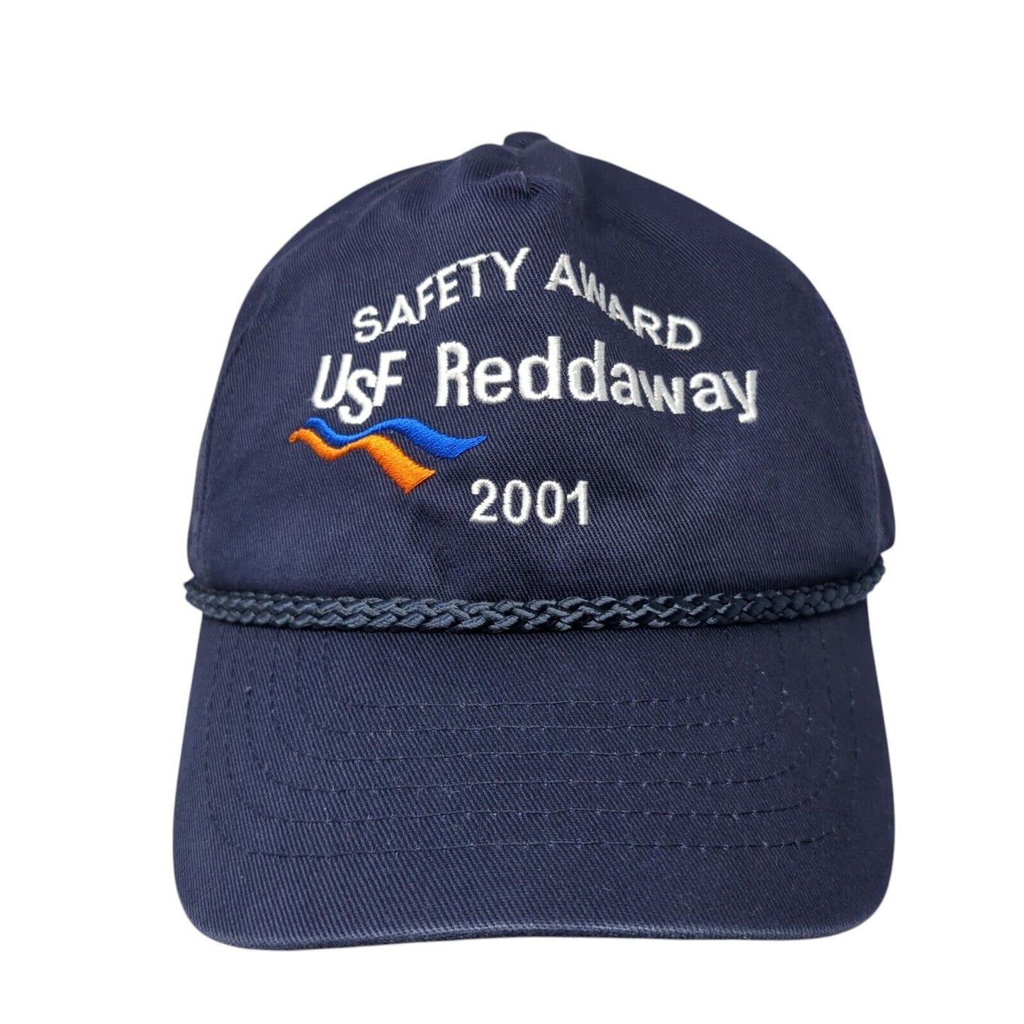 Safety Award USF Reddaway 2001 Snapback Rope Hat Blue One Size KC