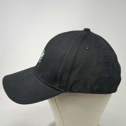 BMW Lifestyle Baseball Cap Black One Size Embroidered Logo Strapback Car Hat