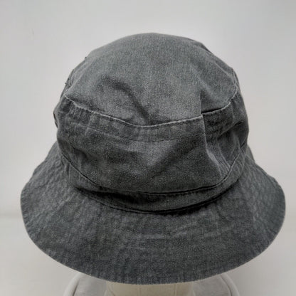 Highland Lakes Camp & Conference Center Bucket Hat Gray L/XL Fahrenheit