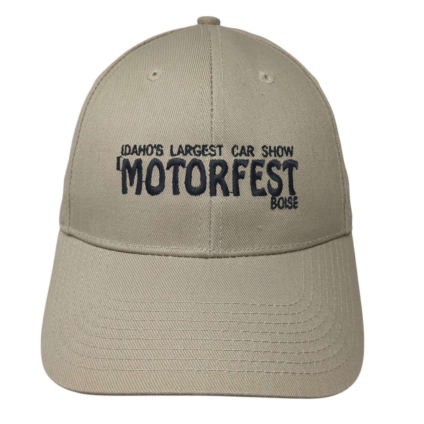 Idaho's Largest Car Show Motorfest Boise Baseball Cap Brown One Size Headtotoe