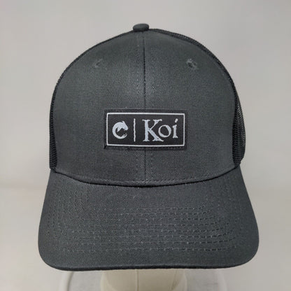 Koi Fish Snapback Mesh Back Trucker Hat Gray One Size Anderson Bros