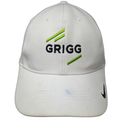 Nike Baseball Cap White One Size Grigg Golf Adjustable Strapback Athletic Hat