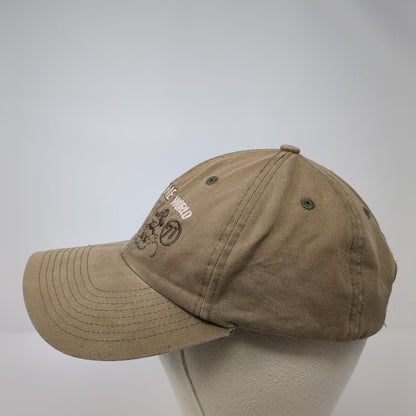 Walt Disney World Mickey Mouse Adult Slideback Hat Brown 57-61cm Disney Parks