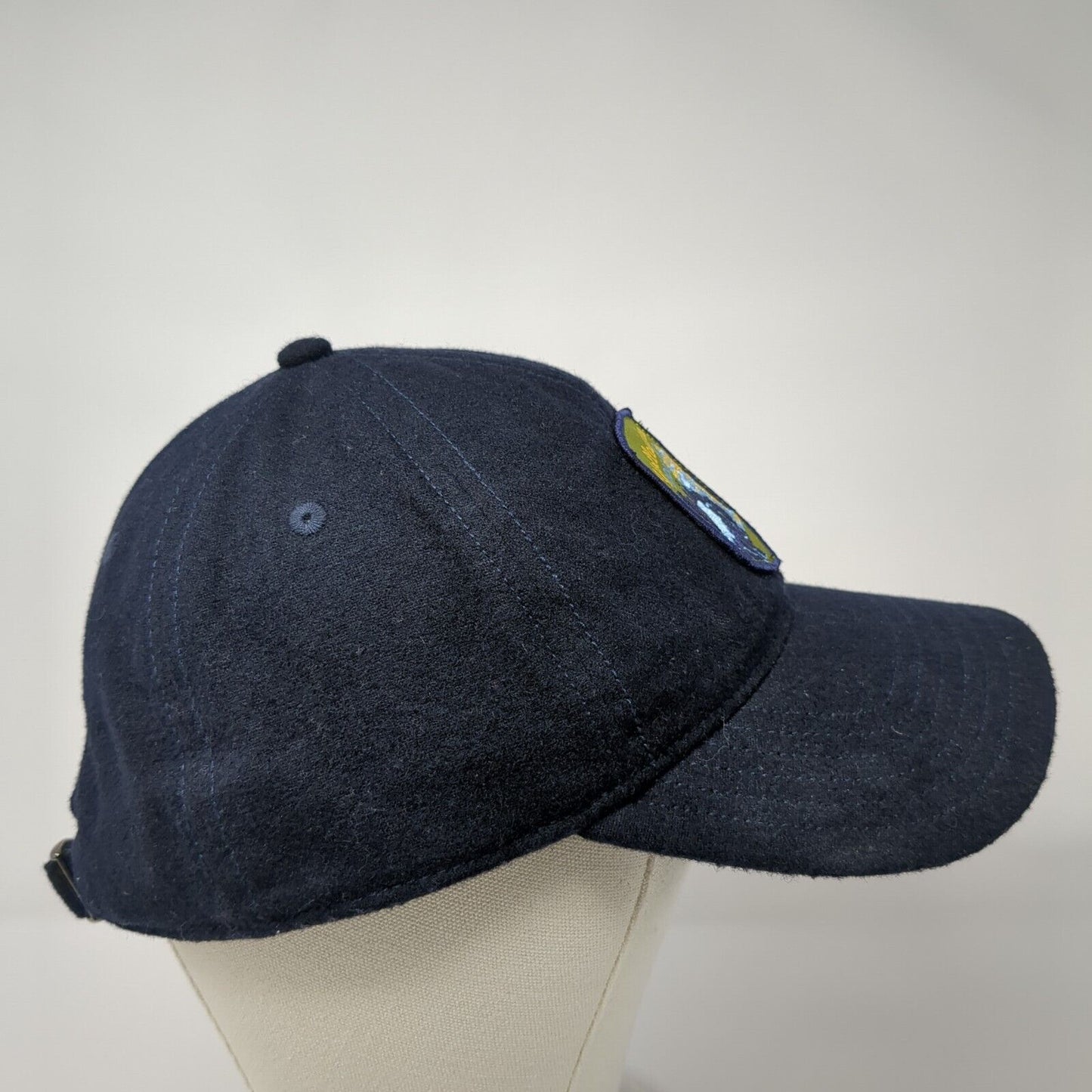 Yellowstone Eddie Bauer Patch Slideback Hat Blue One Size Adjustable