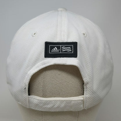 Adidas Baseball Cap White One Size Strapback Hat Climacool Performance Sport