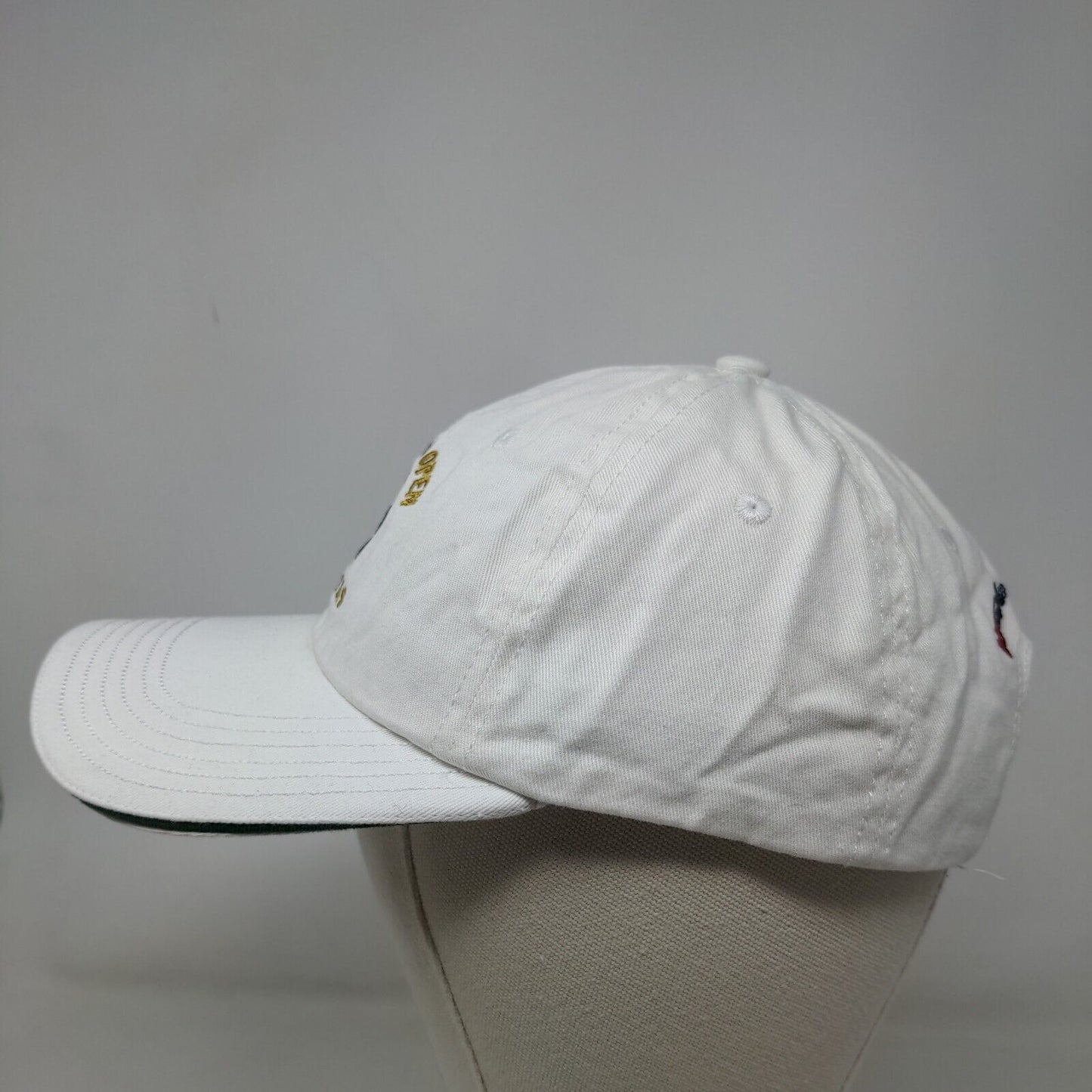 USGA Men's Slideback Hat White OSFM 2017 U.S. Open Erin Hills Embroidered Logo