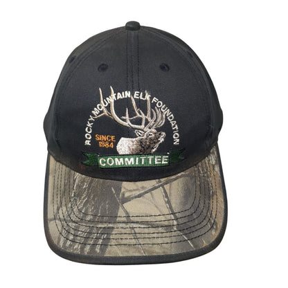 Rocky Mountain Elk Foundation Committee Slideback Hat Camo One Size