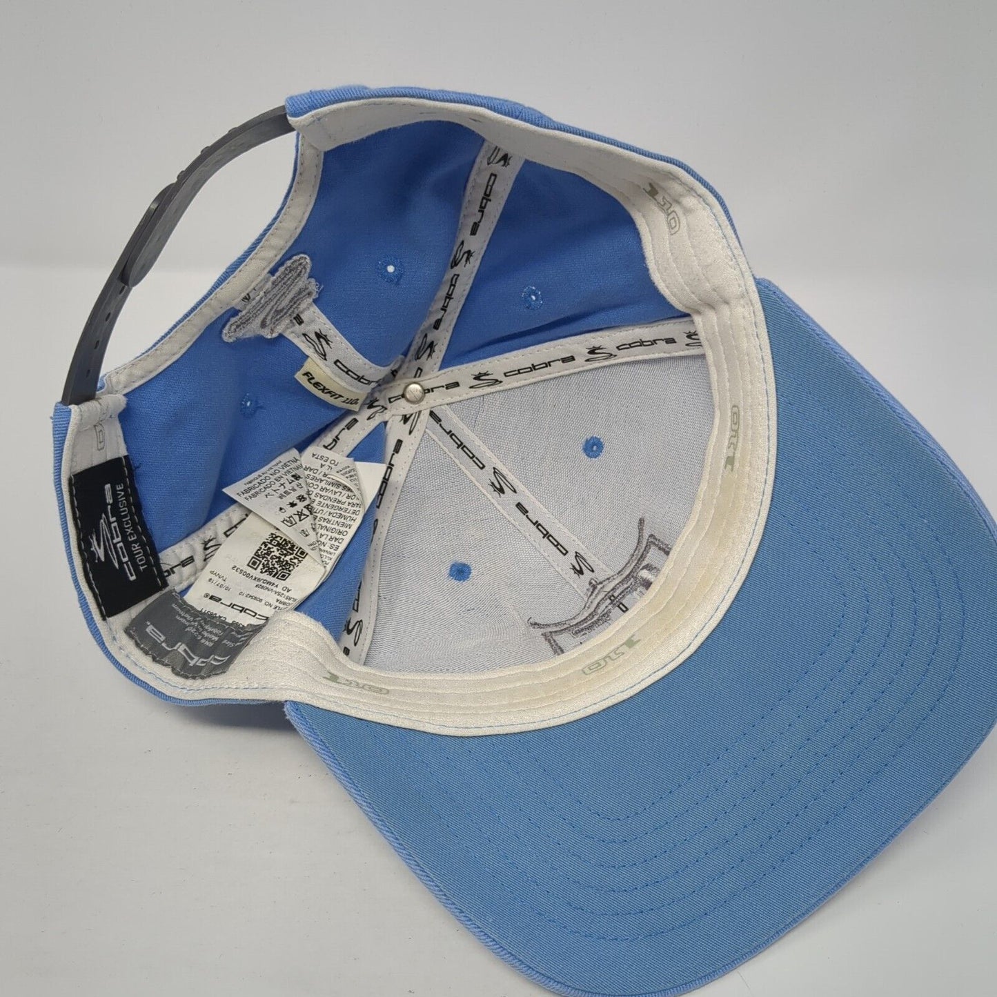 Cobra Snapback Hat Blue One Size Adjustable Embroidered 110 Flexfit 6 Panel