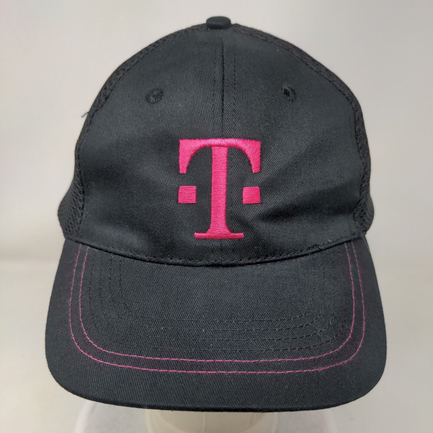 T-Mobile Tuesdays Strapback Mesh Back Hat Black OSFA Embroidered