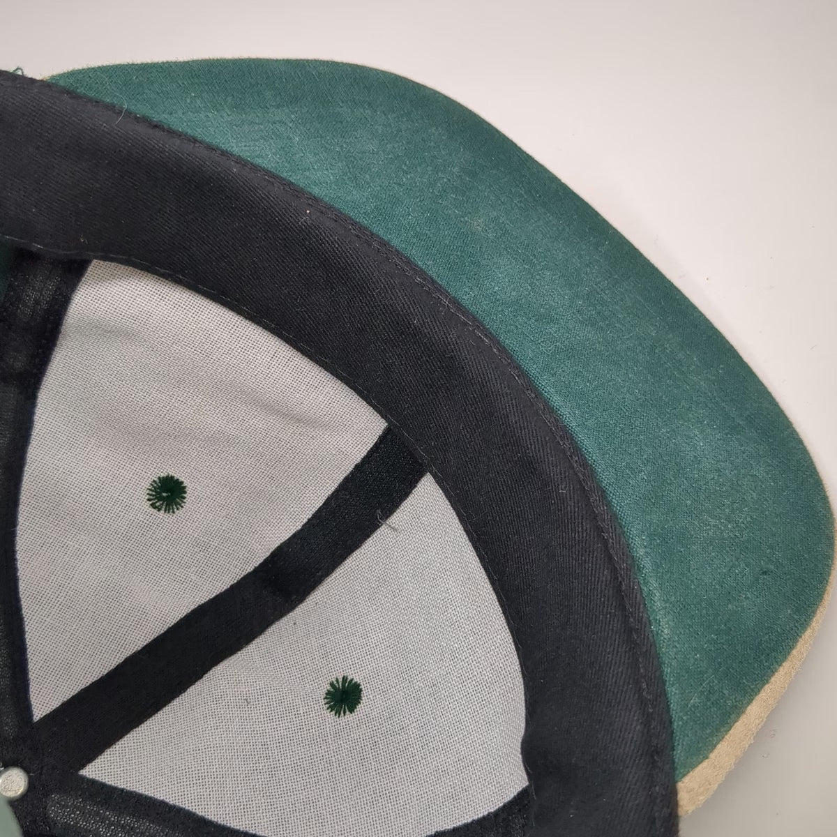 Cameo California State Parks Bear Snapback Hat Green One Size Suede Bill 6 Panel